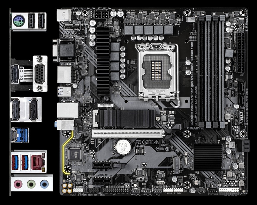 B760M DS3H DDR4 GEN5 - Image 2