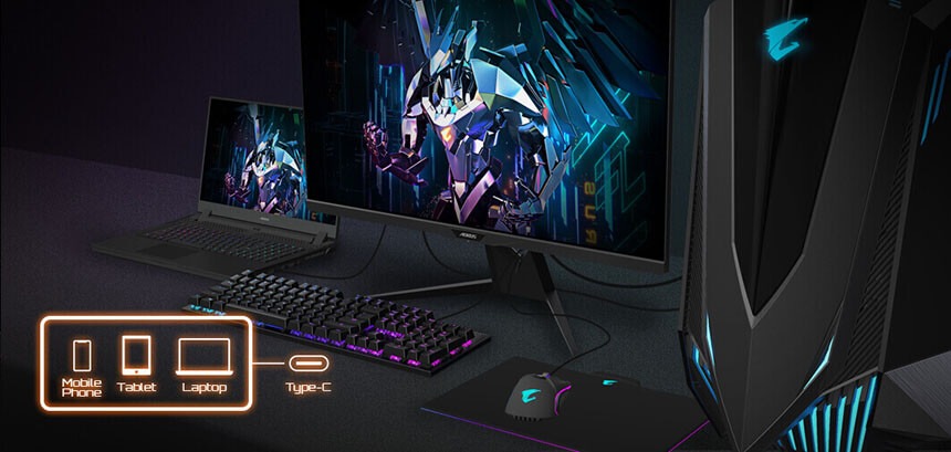 AORUS FI32U Gaming Monitor - Image 5
