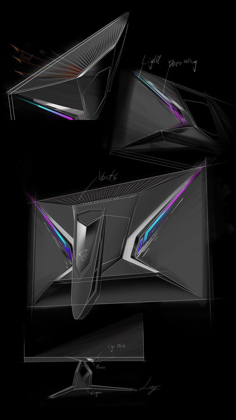 AORUS FI32U Gaming Monitor - Image 6